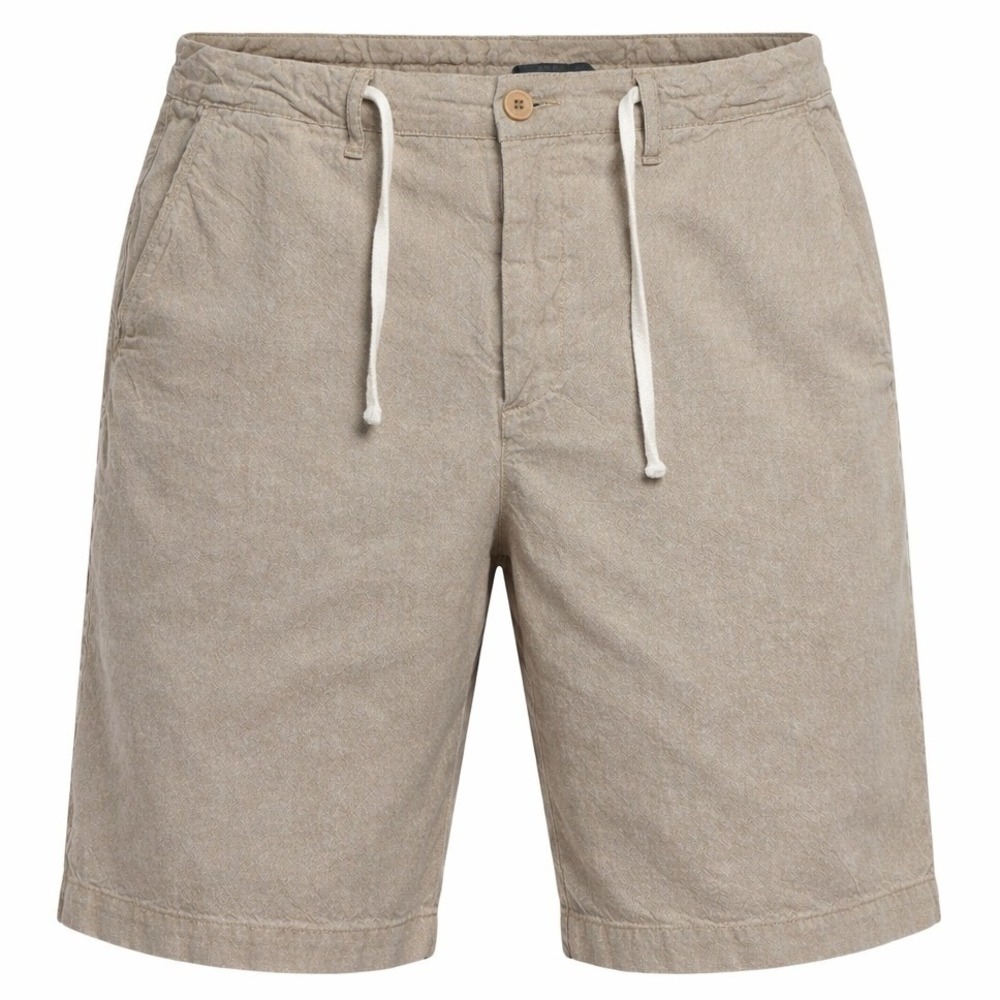Marfinno Reta‎ Shorts Mens 36 Tan Cotton Drawstring Casual Summer Straight Leg